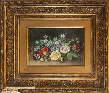 Stillleben mit Rosen – Spanische Schule, J. Peris 