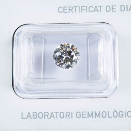 Bedeutender Diamant im Brillantschliff mit 1,57 Ka