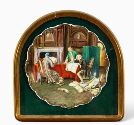 PIATTO AUSTRIACO, VIENNA, XIX SECOLO
BUONE CONDIZI