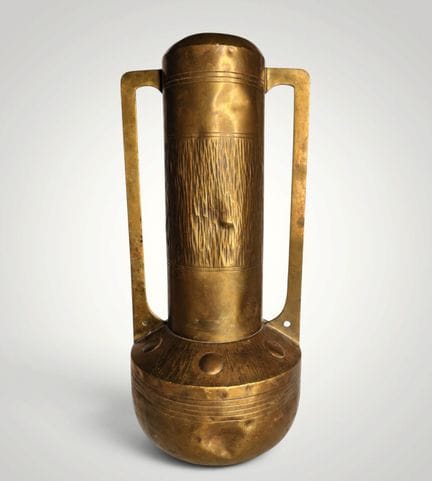 Larhe Art-Déco-Vase von WMF (ca. 1900–1914)
Sie ze