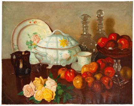 Nature morte – École européenne – Début du XXe siè