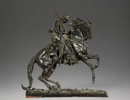 BRONZE „DER PICADOR“, EUROPÄISCHE SCHULE DES 19. J