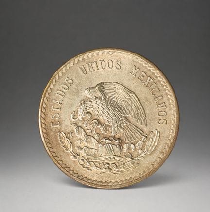 ARGENTO - MONETE - 5 PESOS MESSICO
MONETE - NUMISM