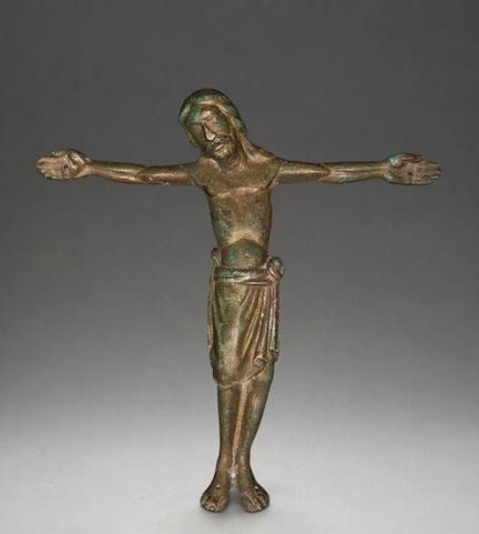 Neoromanischer gekreuzigter Christus – 19. Jahrhun