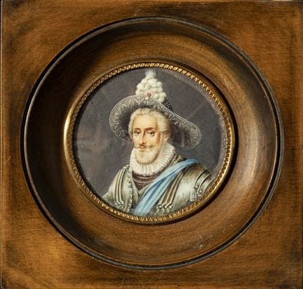 Miniatur von Heinrich IV. von Frankreich, 19. Jahr