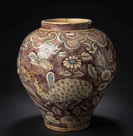 Persische Vase mit chinesischen Einflüssen, Persie