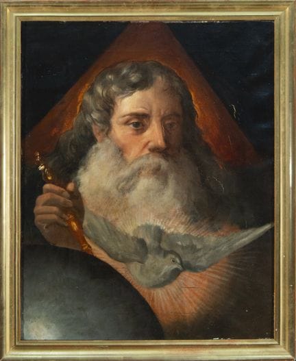 Gott der Vater. Katalanische Schule von Viladomat 