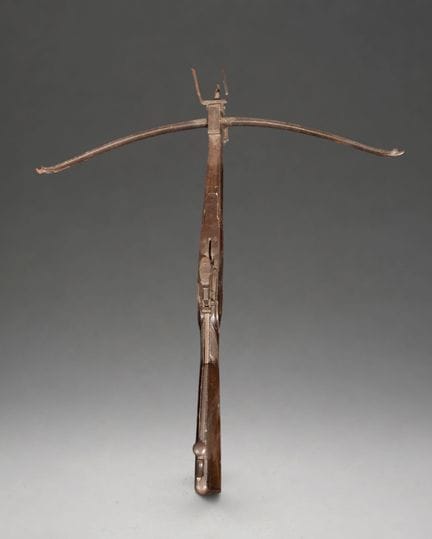 Antique Combat or Hunting Crossbow – European Scho