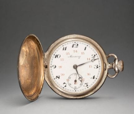 Taschenuhr mit Klappdeckel
Taschenuhr mit rundem, 