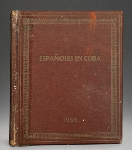 SPANIARDS IN CUBA, 1953
BOOKS - HISTORY OF CUBA