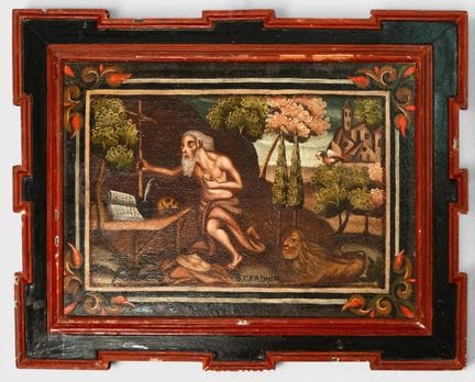Der reuige Heilige Hieronymus – Mexikanische Kolon