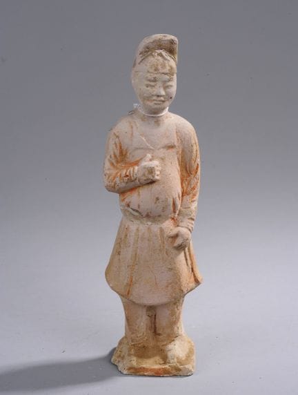 Terrakotta-Statue, China, Tang-Dynastie (618–907)
