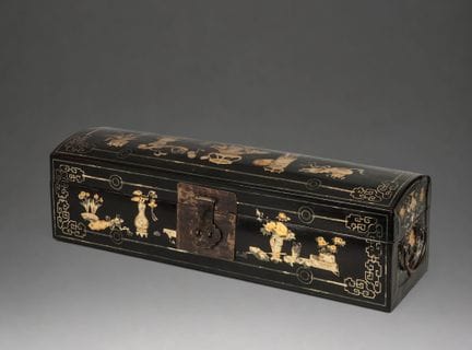 Bedeutende chinesische kaiserliche Mitgiftschranke