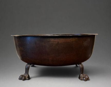 Großer englischer oder niederländischer Bronzekess
