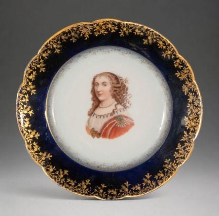 Sevres-Bustenteller – Französische Schule – 19. Ja
