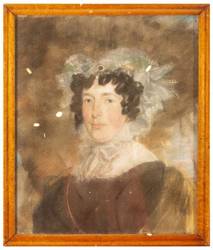Porträt einer Dame, möglicherweise Martha Washingt