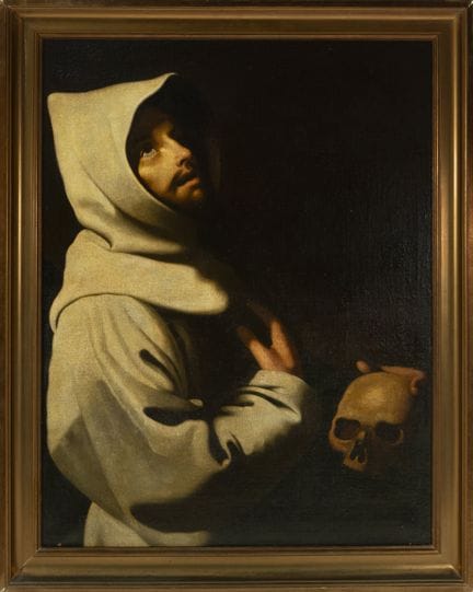“Saint Francis in Meditation”, After Francisco de 