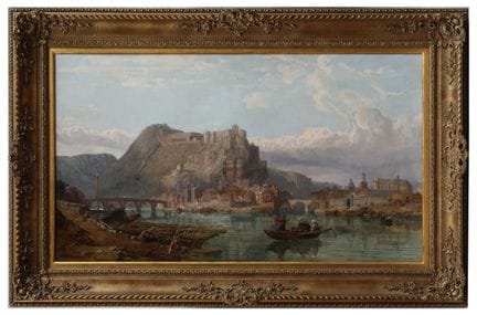 George Clarkson Stanfield (1828–1878). Szene an ei