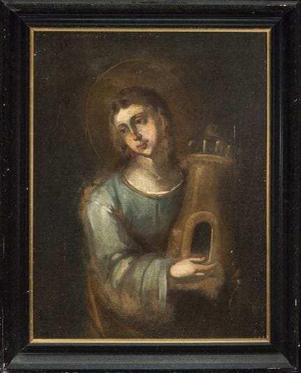 Die Heilige Barbara – Andalusischer Meister des 17