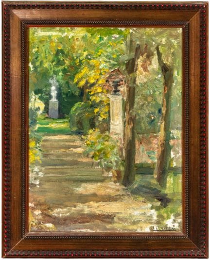 Landscape, signed "J. Llasera" – Spanish School – 
