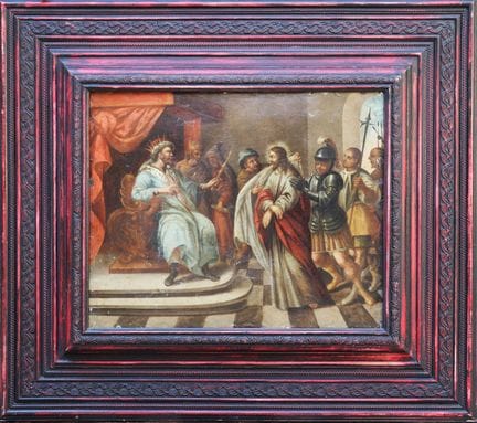 Christus vor Herodes, flämische Schule des 17. Jah