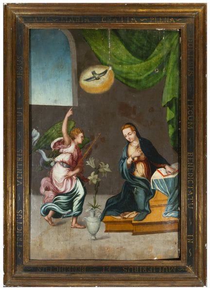Annunciation – Workshop of Juan Correa de Vivar – 