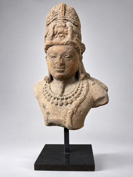 Große, dekorative Büste des Gottes Shiva – Indien,