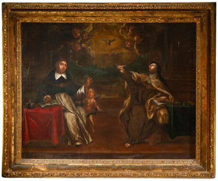 Italienische Barockschule – Die Heilige Teresa von