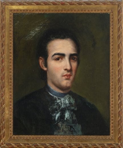 Figur im Stil Goyas, 19. Jahrhundert, aragonesisch