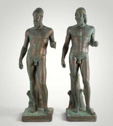 Paar „Riace-Krieger“, nach Vorbildern aus der Anti