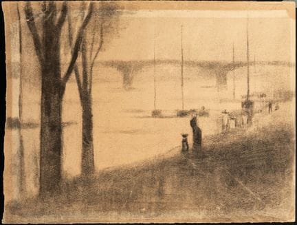 Georges Seurat (Paris, 1859 – Paris, 1891) Attribu