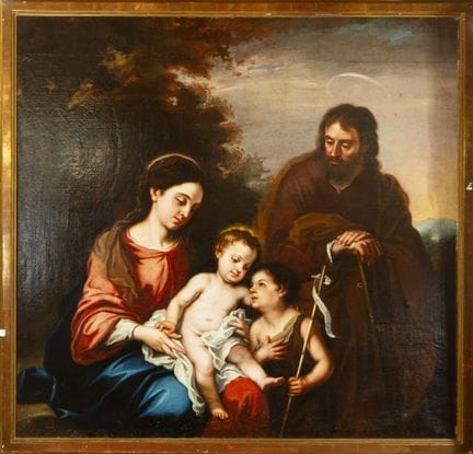 Außergewöhnliche Heilige Familie - Bernardo Lorent