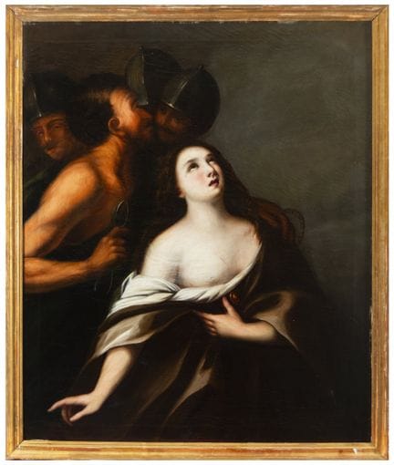 The Death of Lucretia - 18th Century Italian Schoo