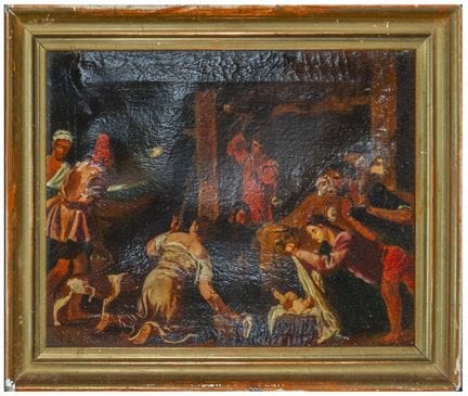 Anbetung der Hirten – Spanische Schule – 17. Jahrh
