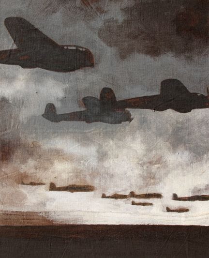 PIGNATELLI Luca
Sans titre, 2000, huile sur bâche 