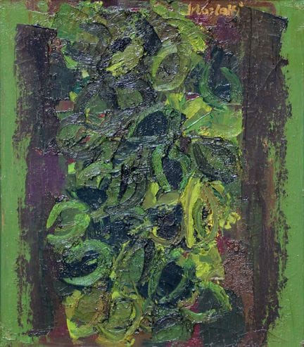 MORLOTTI Ennio
Feuilles, 1966, huile sur toile, 60