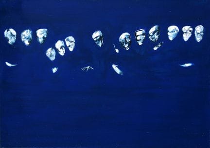 PUGLISI Lorenzo
Le grand sacrifice, 2021, huile su