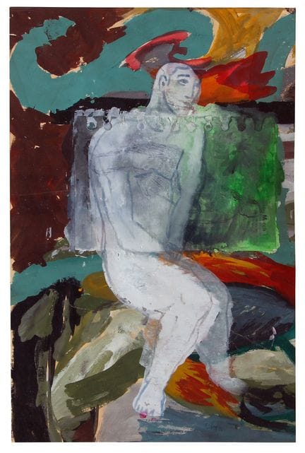 CHIA Sandro
Sans titre, technique mixte sur papier