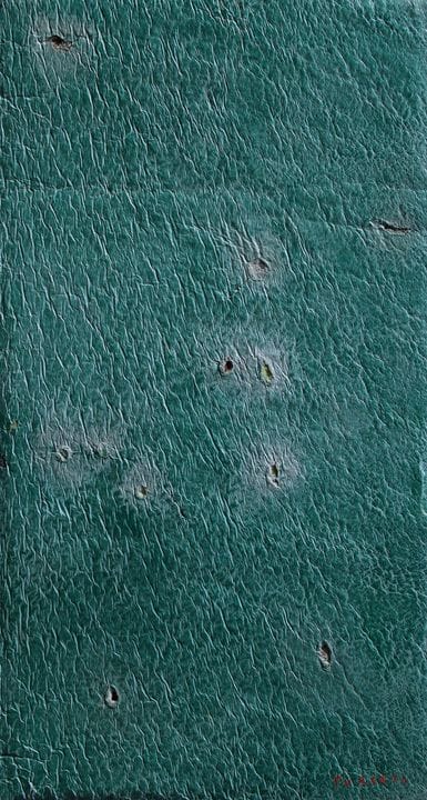 TURCATO Giulio
Surface lunaire, début des années 8