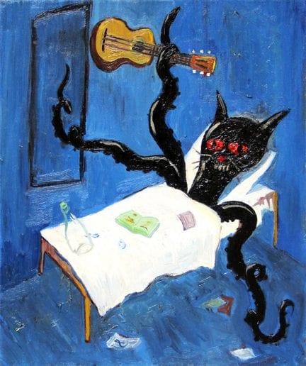 PROL Rick
Sans titre, 1991, huile sur toile, 51 x 