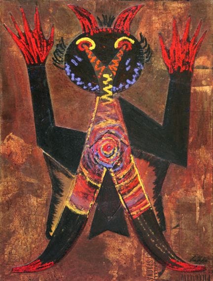 CRIPPA Roberto
Vision onirique II, années 1960, te