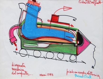 MORENI Mattia
« L'identikit artificato », 1995, te