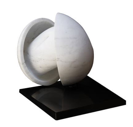 ISTRATE Dan
Dogmatic Egg, 2007, white marble and b