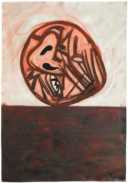 BEVAN Tony
Horizon, 1998, pigments bruts et techni