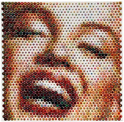 雷恩·加文
《玛丽莲》，2013年，布面丙烯，120×120厘米

布尼奥画廊，威尼斯

签名、日期