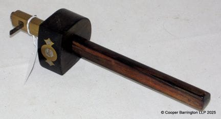 Antike Marples 10 1/4 Zoll Schlitzlehre
Extra fein