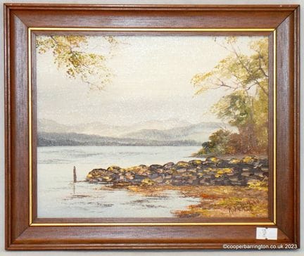 Signiertes Ölgemälde „Coniston“ von Kate Holland
S