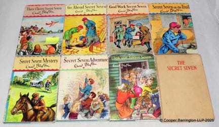 Enid Blyton: „Die Abenteuer der Geheimen Sieben“ –