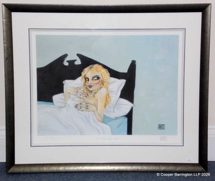 Todd White She Never Sleeps Alone Künstlerexemplar