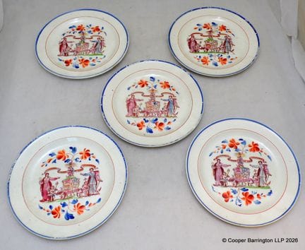 Rare INDEPENDENT ORDER OF ODD FELLOWS Plates
Rare 
